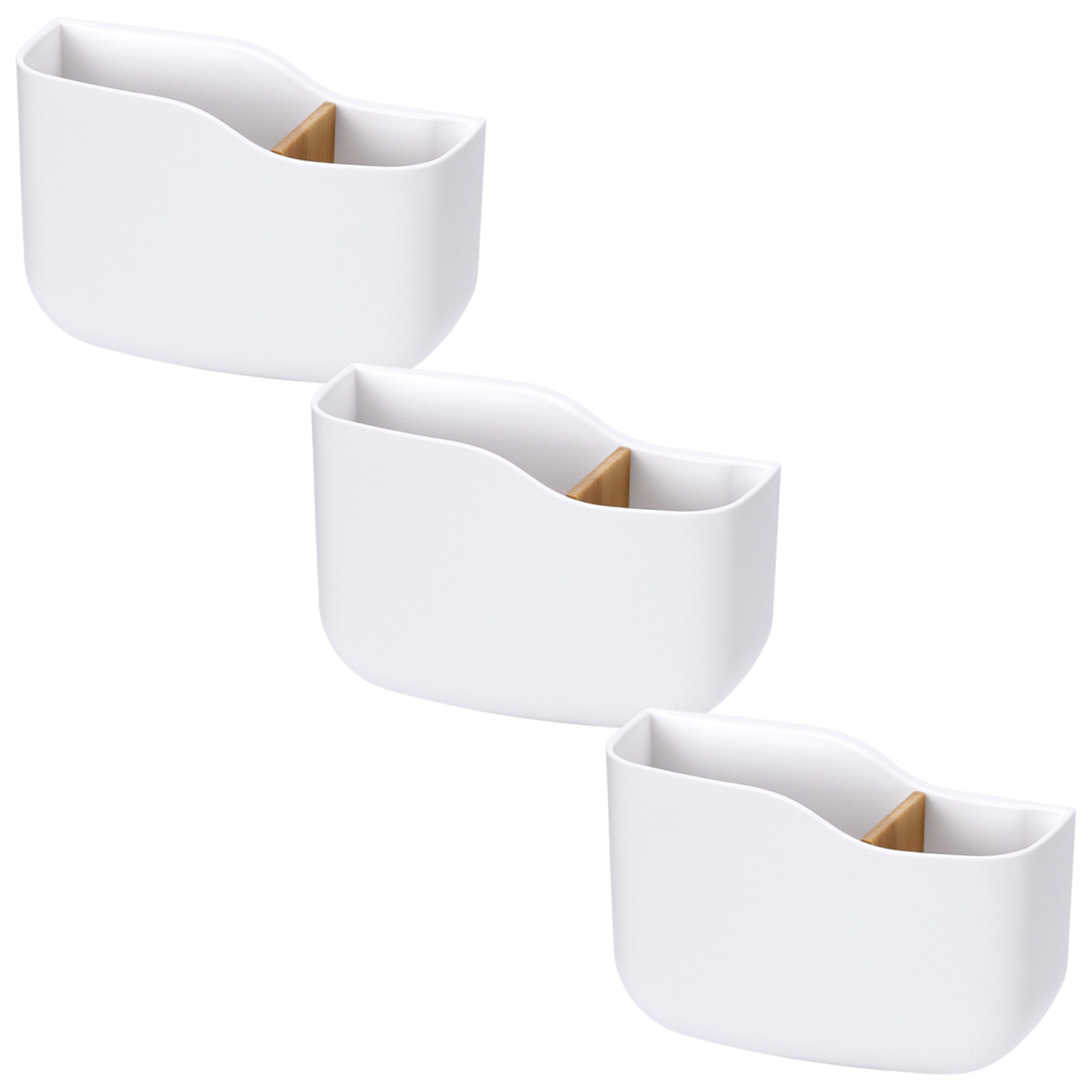 Food Storage Plastic Boxes - 3 unidades: soporte para mandos a