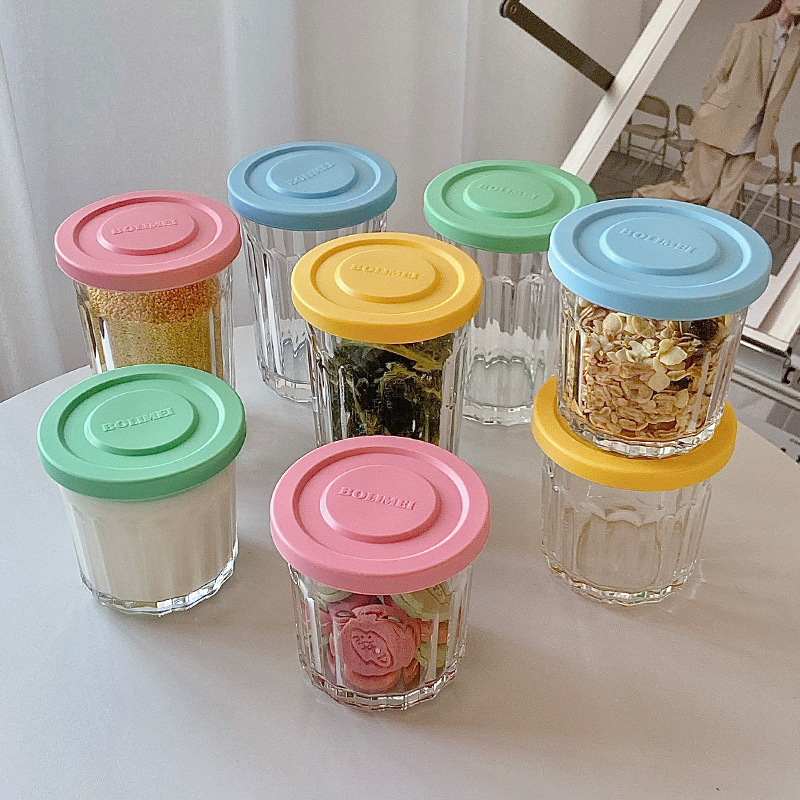 Food Storage Glass Containers - Caja de almacenamiento de vidrio sellada