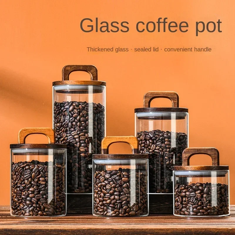 Food Storage Glass Containers Large - Tarro de vidrio con tapa de