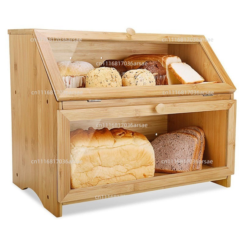 Bread Box Bamboo - Caja de pan de bambú de