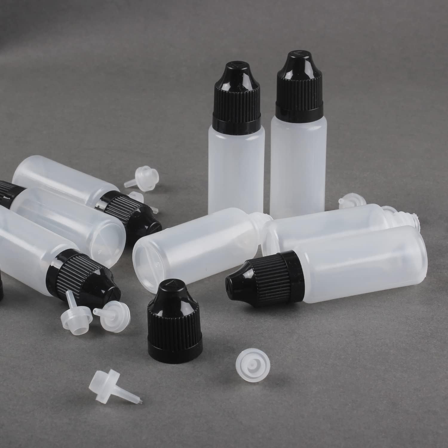 Condiment Squeeze Bottle - Botellas cuentagotas de punta fina LDPE