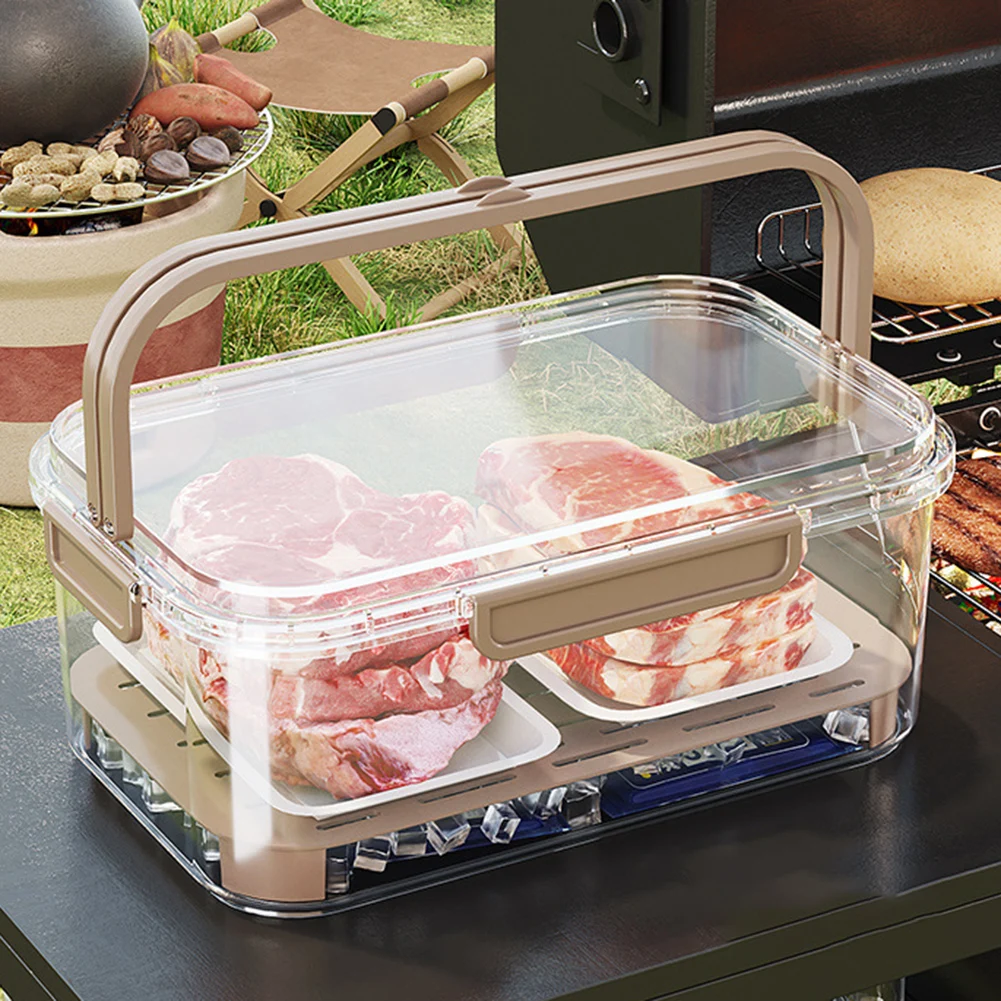 Food Storage Plastic Boxes - Contenedor portátil de almacenamiento de alimentos,