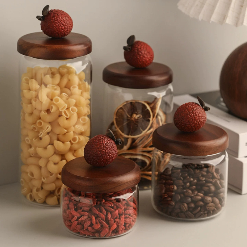 Food Storage Glass Round - Recipiente Hermético de Vidrio con Tapa