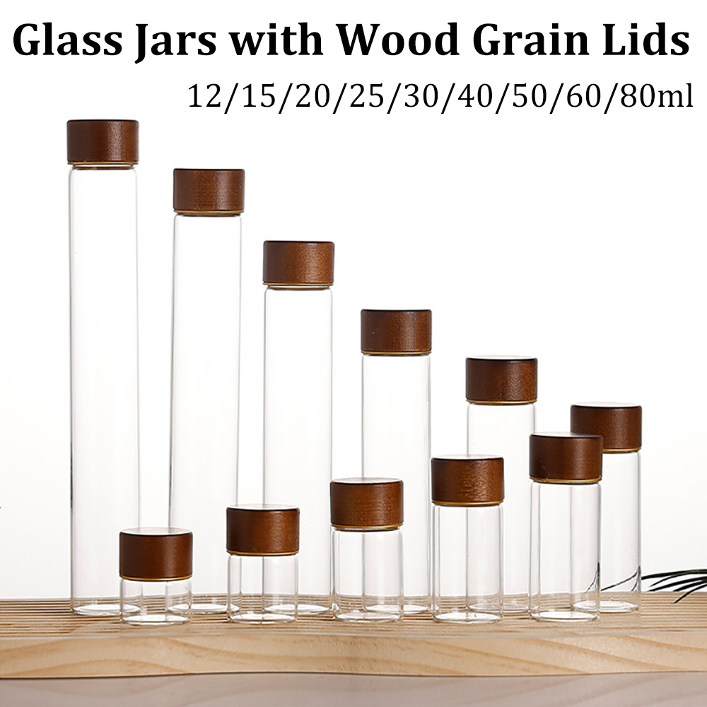 Food Storage Small - Frascos de vidrio para especias, recipientes