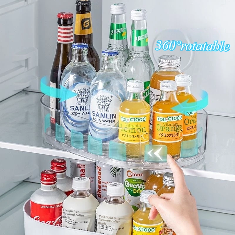 Food Storage In Cabinets - 360 ° Bandeja giratoria Lazy Susan,
