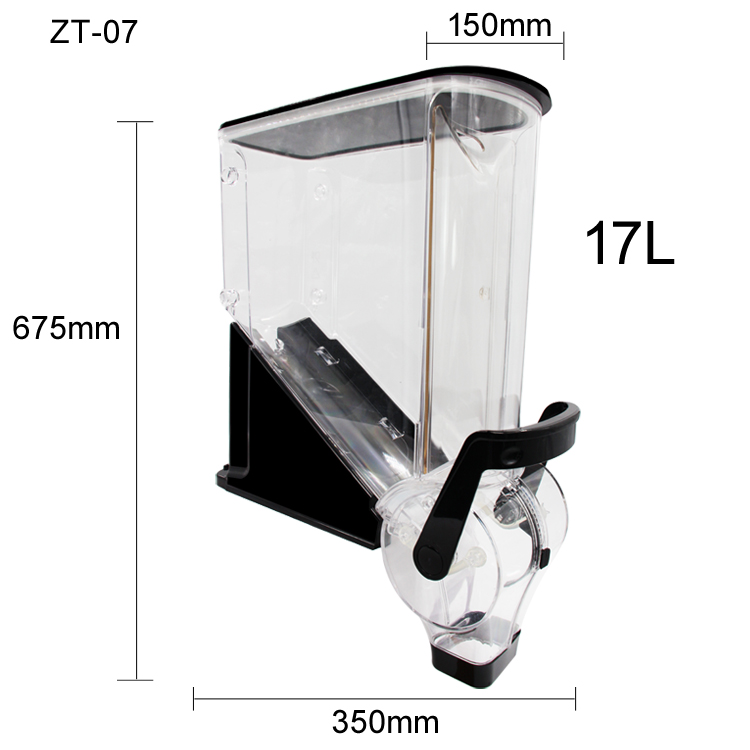 Food Storage Rack - Exhibidor Comercial de Acrílico Resistente para