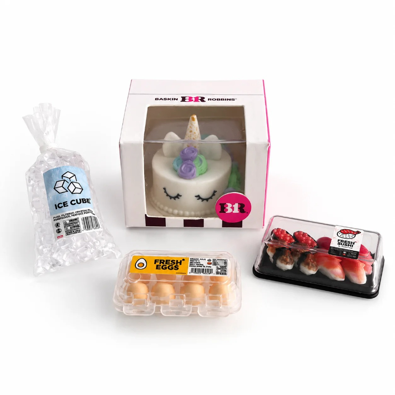 Food Storage Small - Miniatura de Pastel de Sushi para