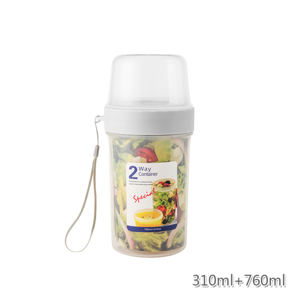 Food Storage Jars With Wooden Lids - Contenedor de Alimentos a Prueba de