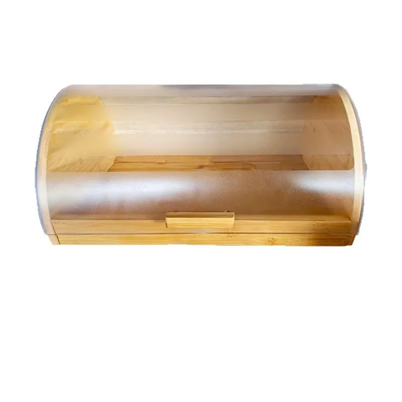 Caja de Pan de Bambú con Tapa  - Bread Box Bamboo reseña y precio