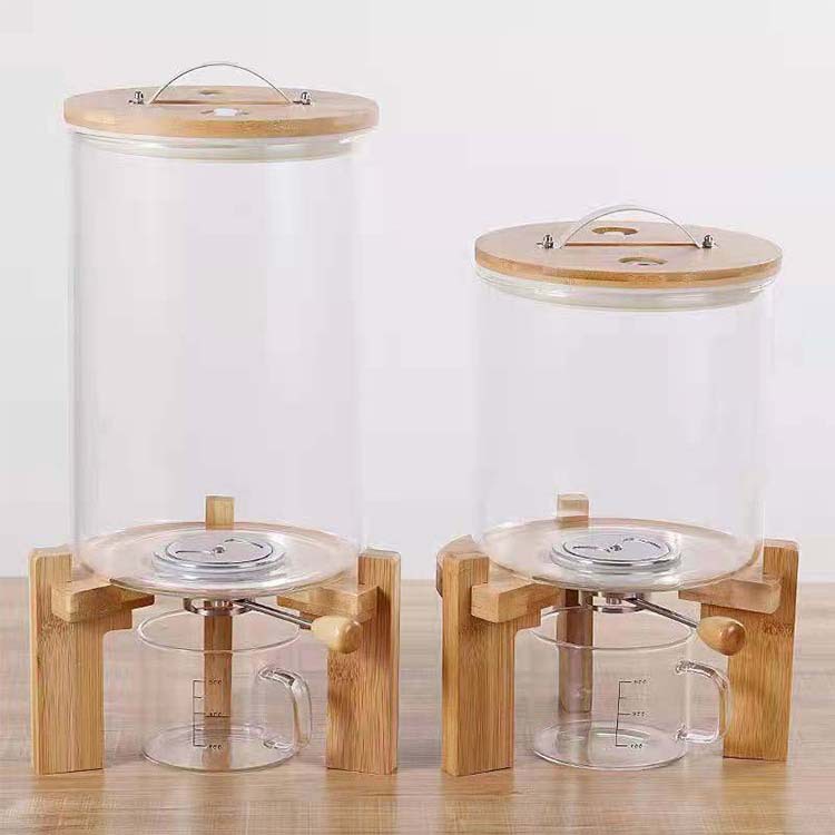 Recipiente de almacenamiento d - Food Storage Glass Containers Large reseña y precio