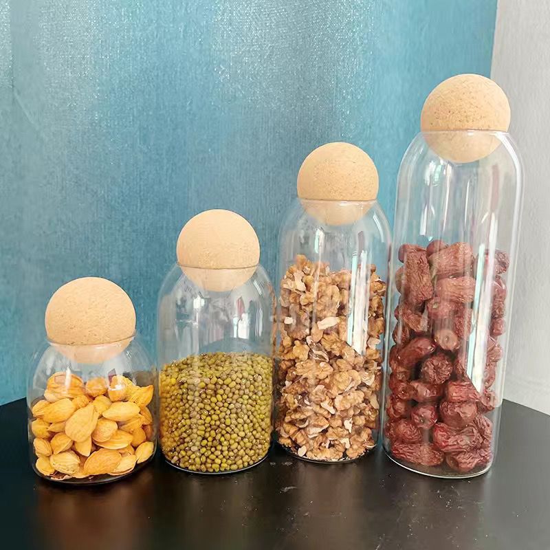 Tarros de almacenamiento de vi - Food Storage Glass Round reseña y precio