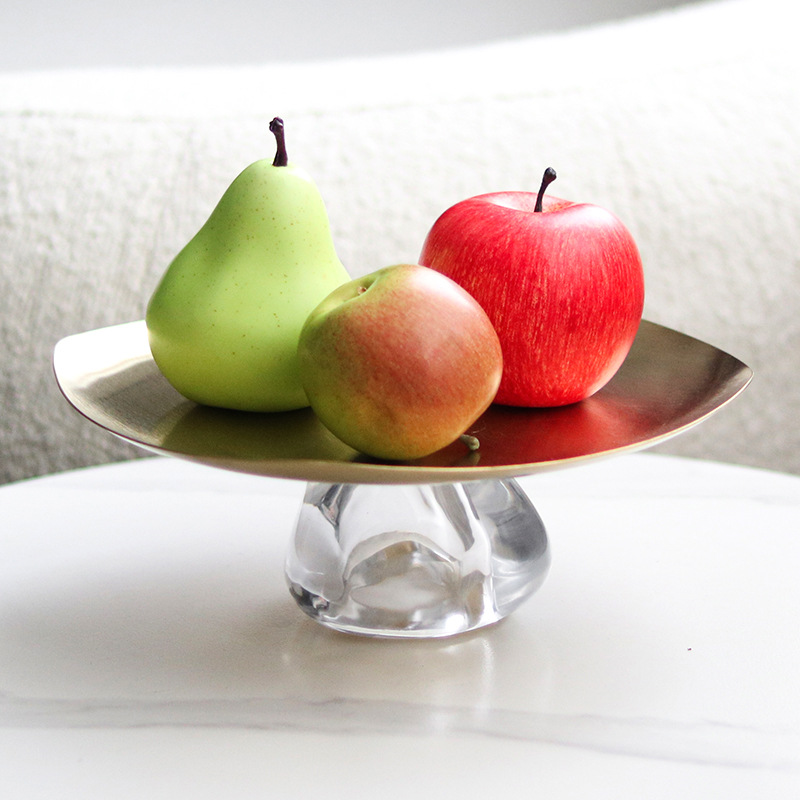 Bandeja cuadrada de fruta de M - Food Storage Glass Round reseña y precio