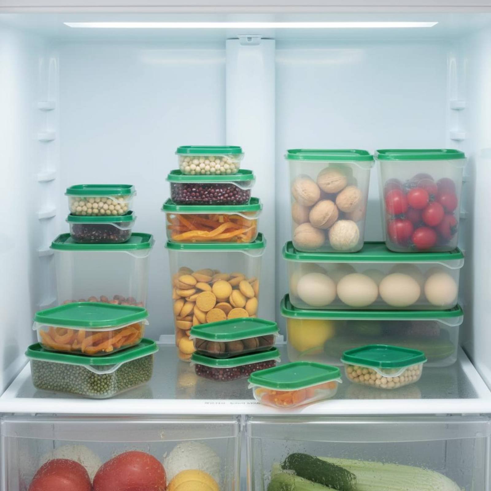 Juego de 17 Recipientes para R - Food Storage Plastic Boxes reseña y precio