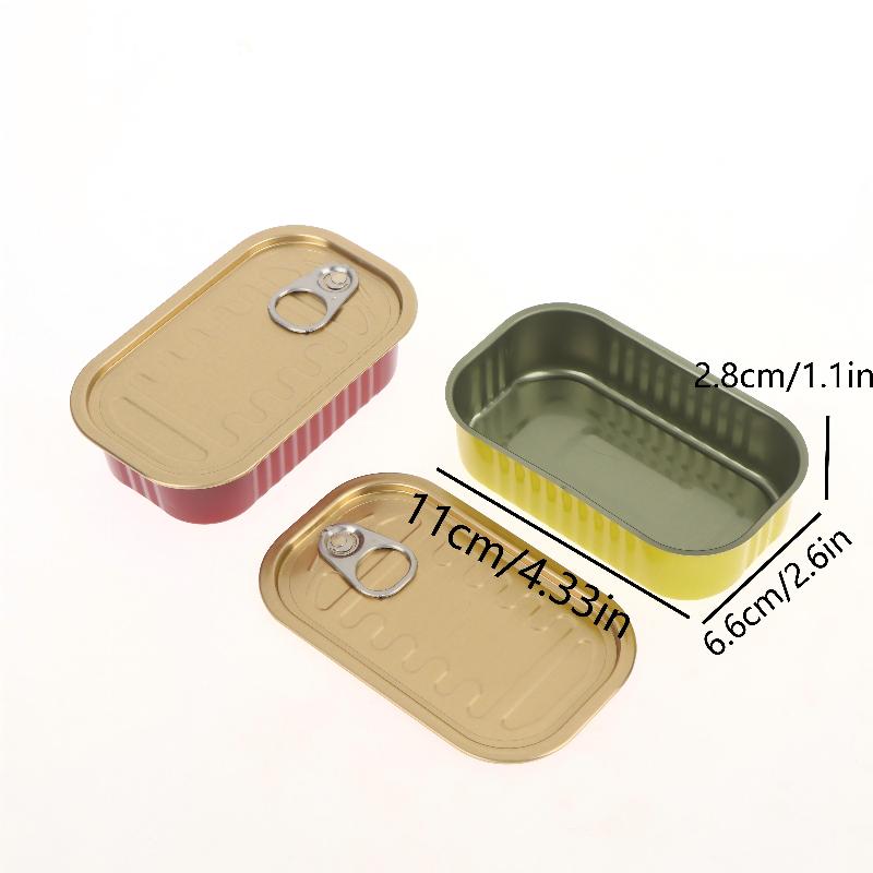Caja de lata pequeña rectangul - Food Storage Small reseña y precio