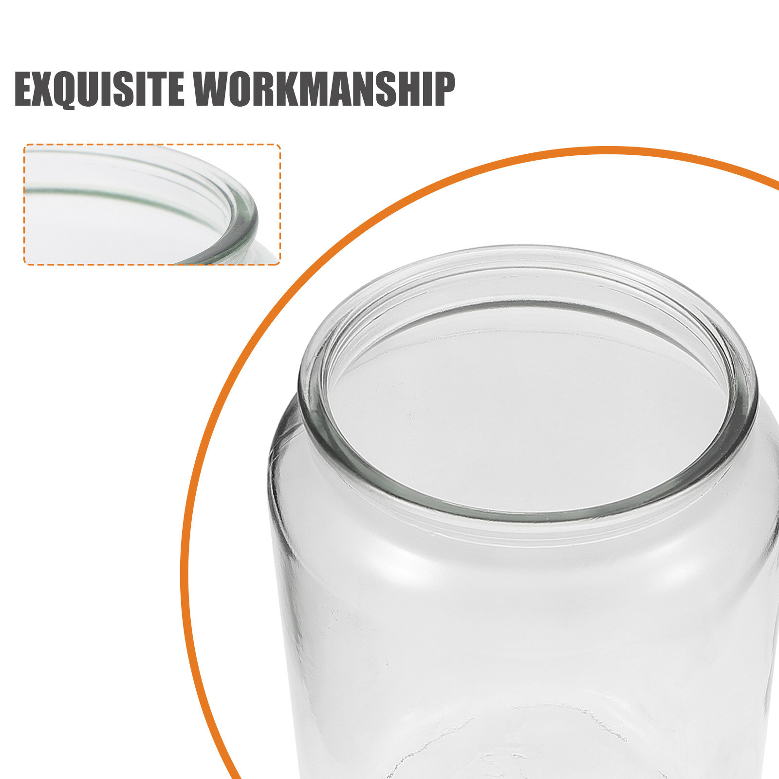 Frasco de vidrio hermético de  - Food Storage Glass Containers reseña y precio