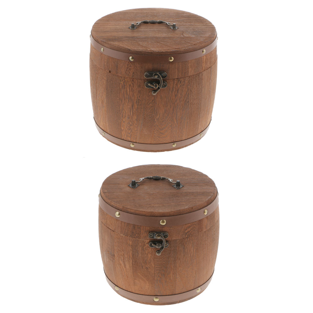 Recipiente de Madera para Té,  - Food Storage Jars With Wooden Lids reseña y precio