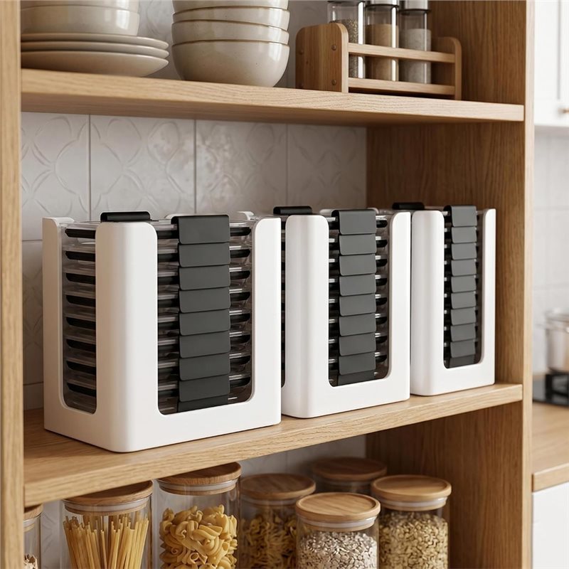 ABLN-Organizador de tapas para - Food Storage In Cabinets reseña y precio