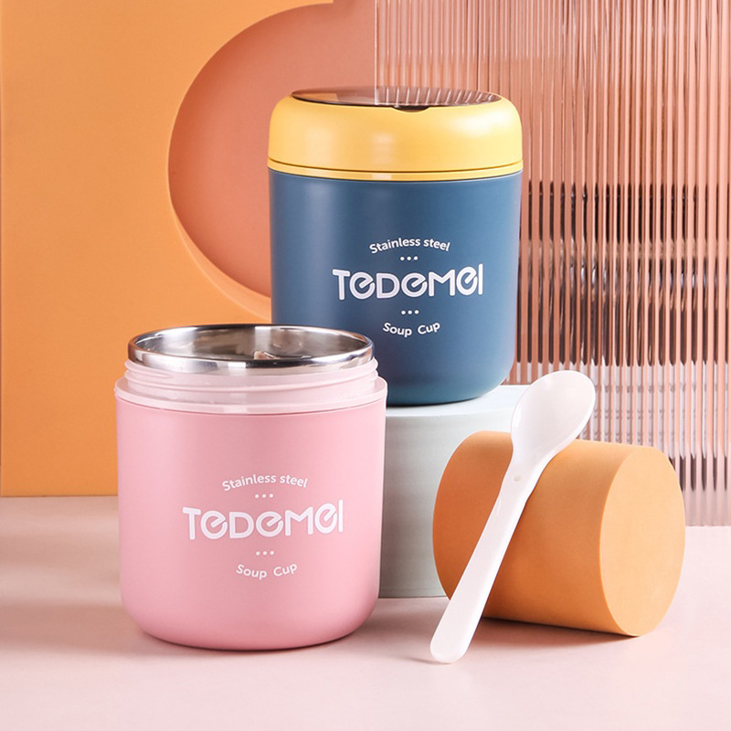 Taza de vacío de acero inoxida - Food Storage Thermos reseña y precio