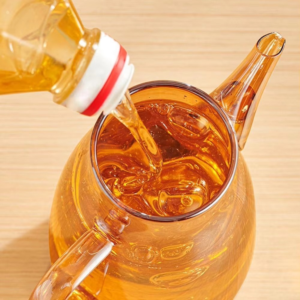 Botella dispensadora de aceite - Food Storage Glass Containers Large reseña y precio