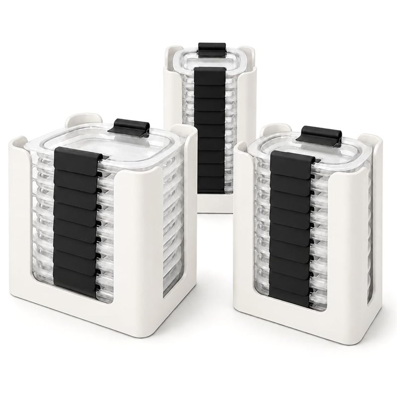 Organizador de tapas para reci - Food Storage In Cabinets reseña y precio