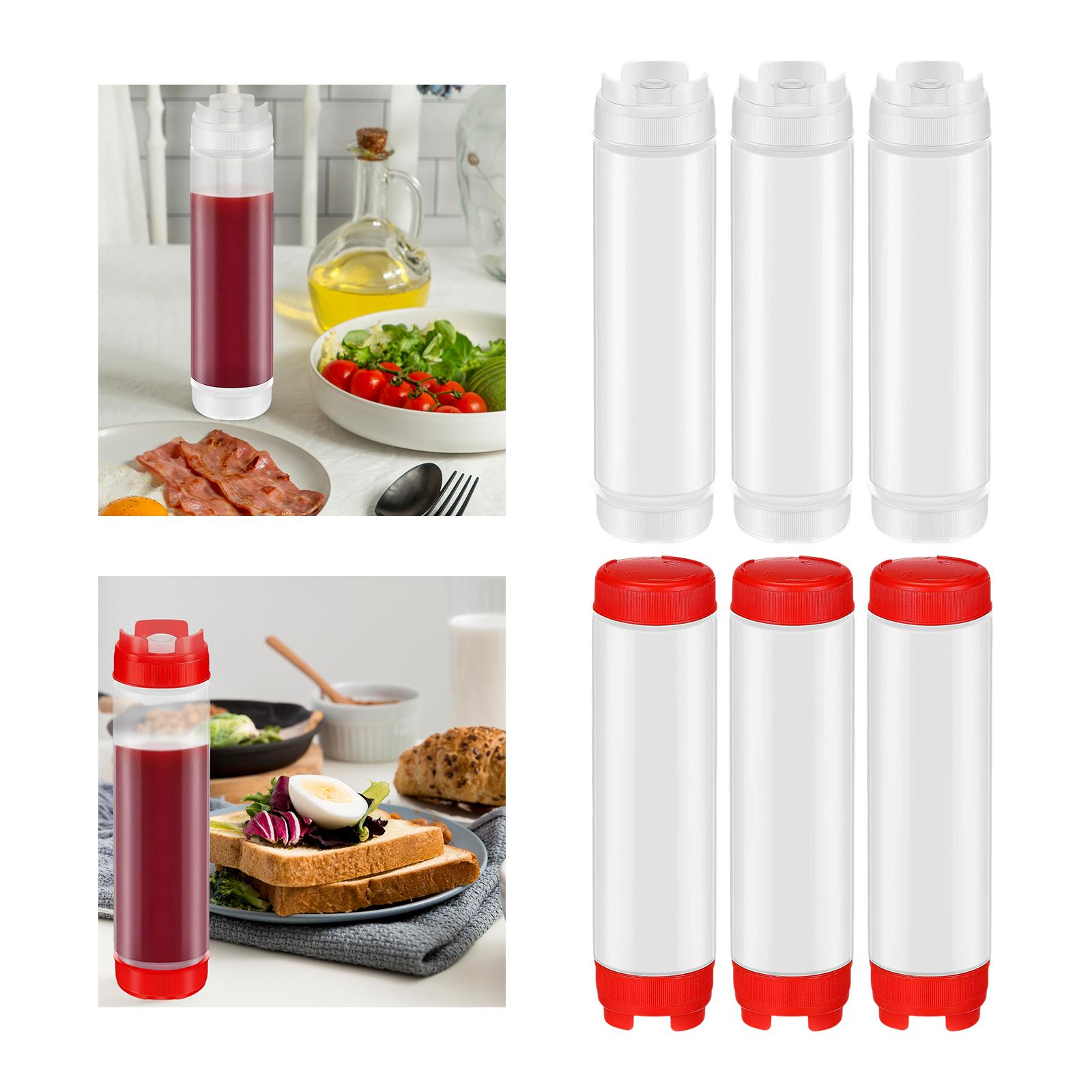 3 Botellas Exprimibles para Co - Condiment Squeeze Bottle reseña y precio