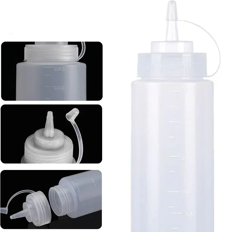 1 Uds. Empty120ml-1000ml botel - Condiment Squeeze Bottle reseña y precio