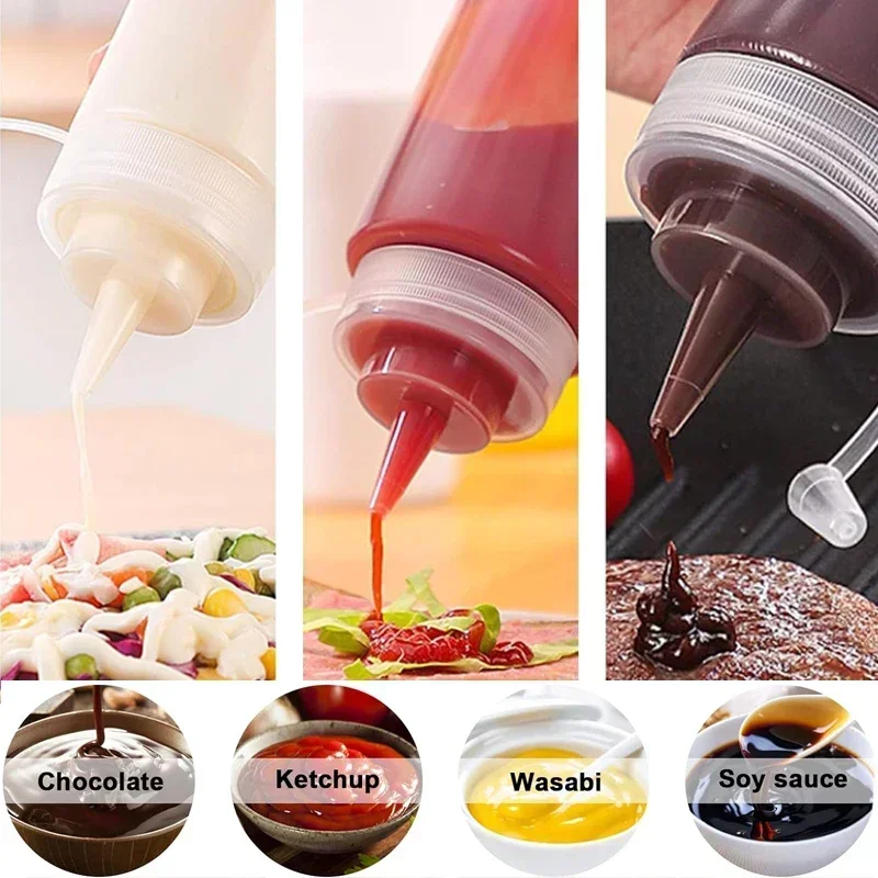 1 Uds. Empty120ml-1000ml botel - Condiment Squeeze Bottle reseña y precio