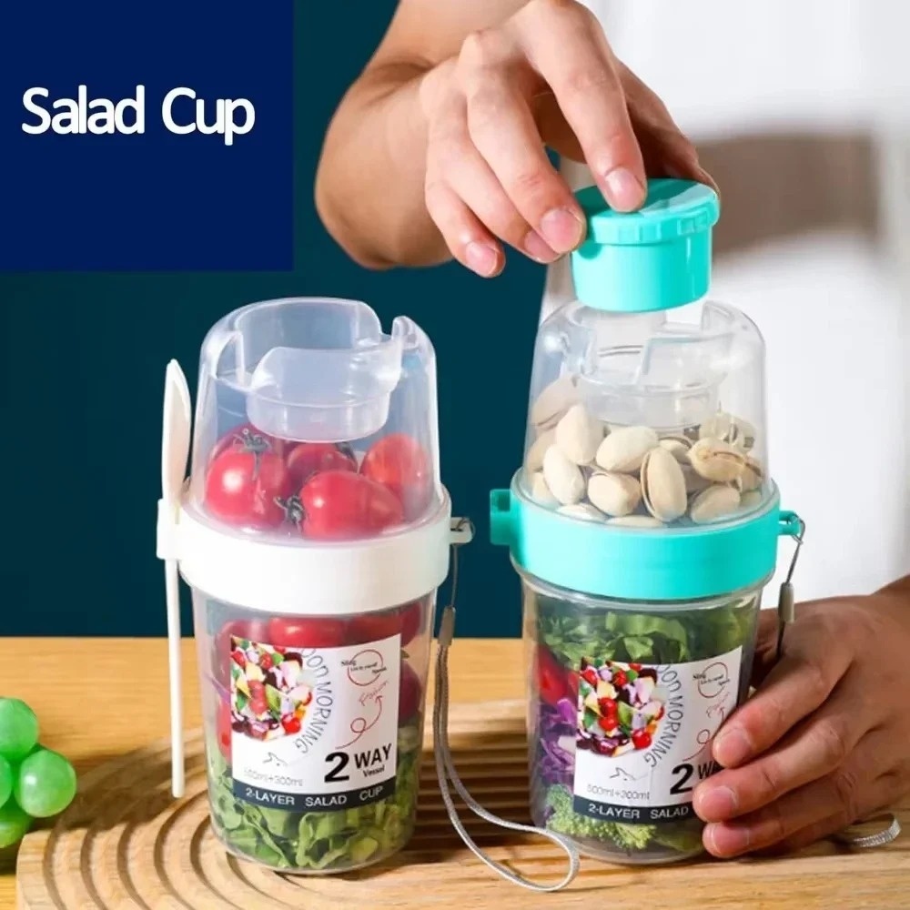 Taza de ensalada portátil, taz - Food Storage Thermos reseña y precio