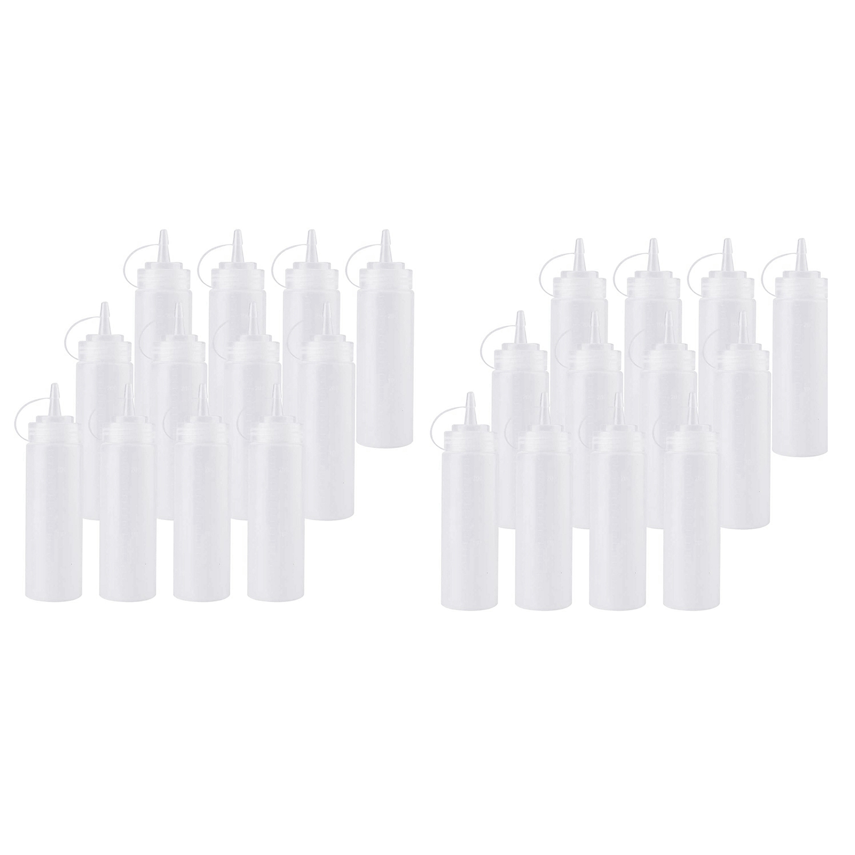 ABGE-24: paquete de 8 botellas - Condiment Squeeze Bottle reseña y precio