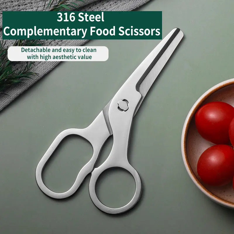 Tijeras para Comida de Bebé co - Food Storage And Safety reseña y precio