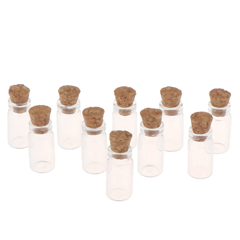 10 Piezas de Frascos de Vidrio - Food Storage Jars With Wooden Lids reseña y precio