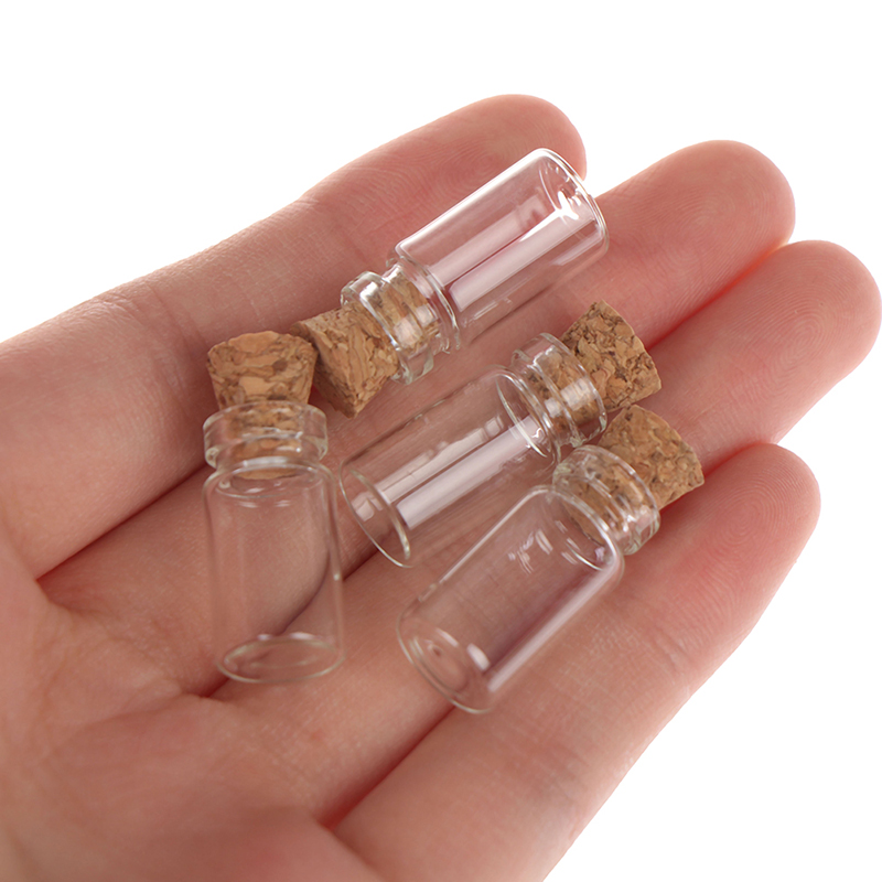 10 Piezas de Frascos de Vidrio - Food Storage Jars With Wooden Lids reseña y precio