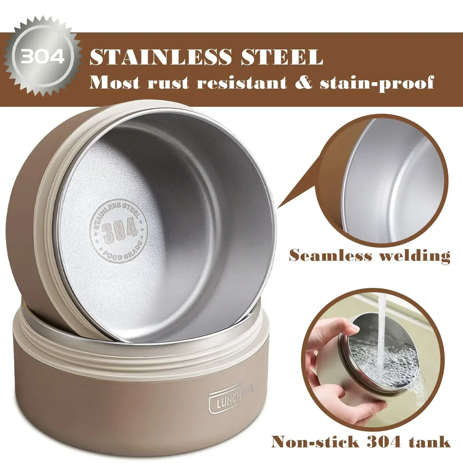 Fiambrera/señuelo para térmica - Food Storage Thermos reseña y precio