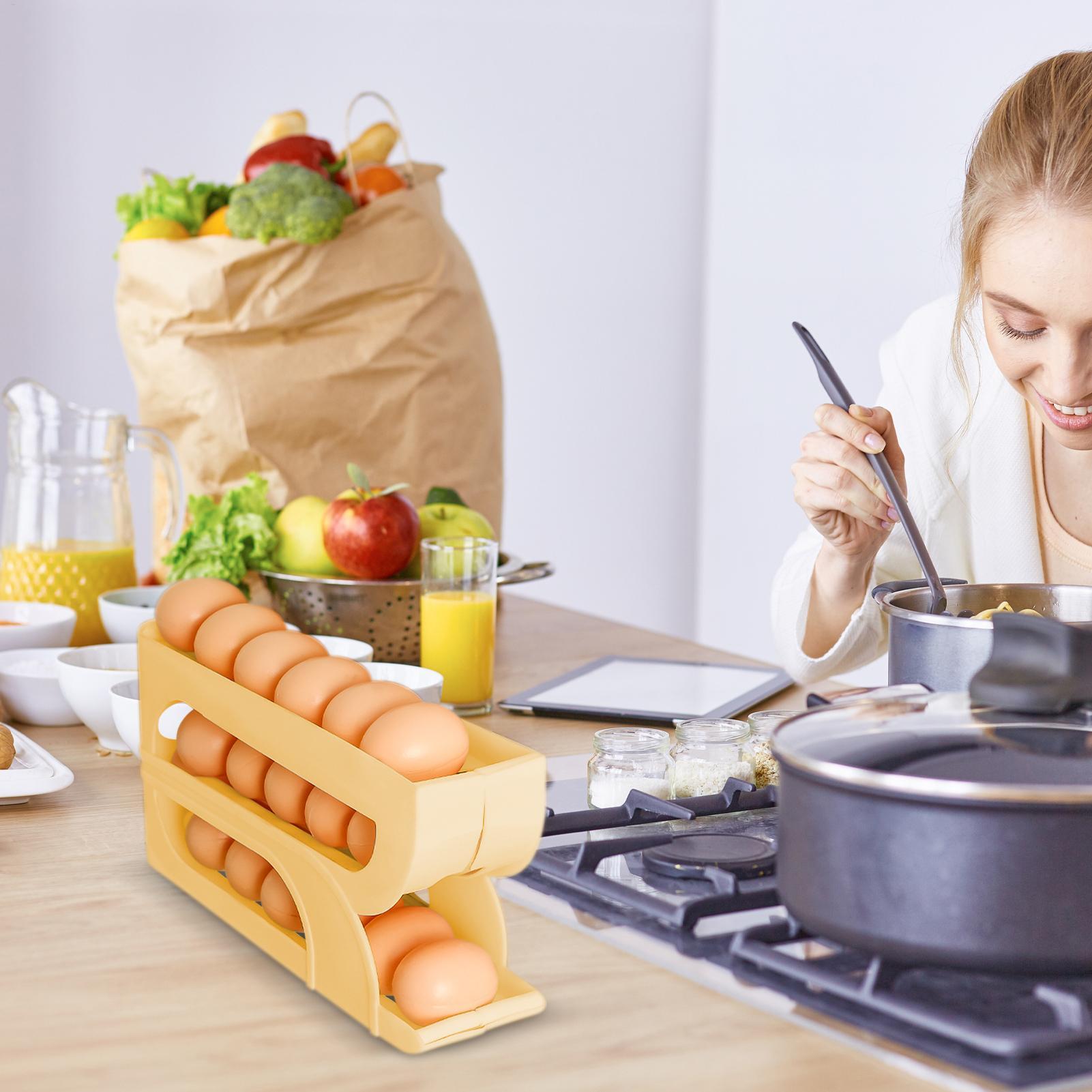 Rodillo de Huevos Automático,  - Food Storage Rack For Kitchen reseña y precio