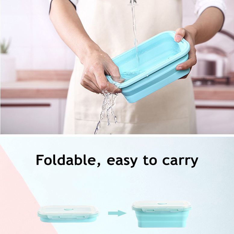 Contenedor Plegable de Silicon - Food Storage With Lids reseña y precio