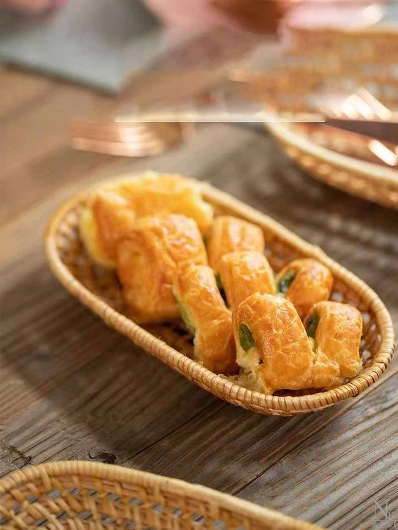 Mini cesta de pan de estilo ja - Bread Box Bamboo reseña y precio