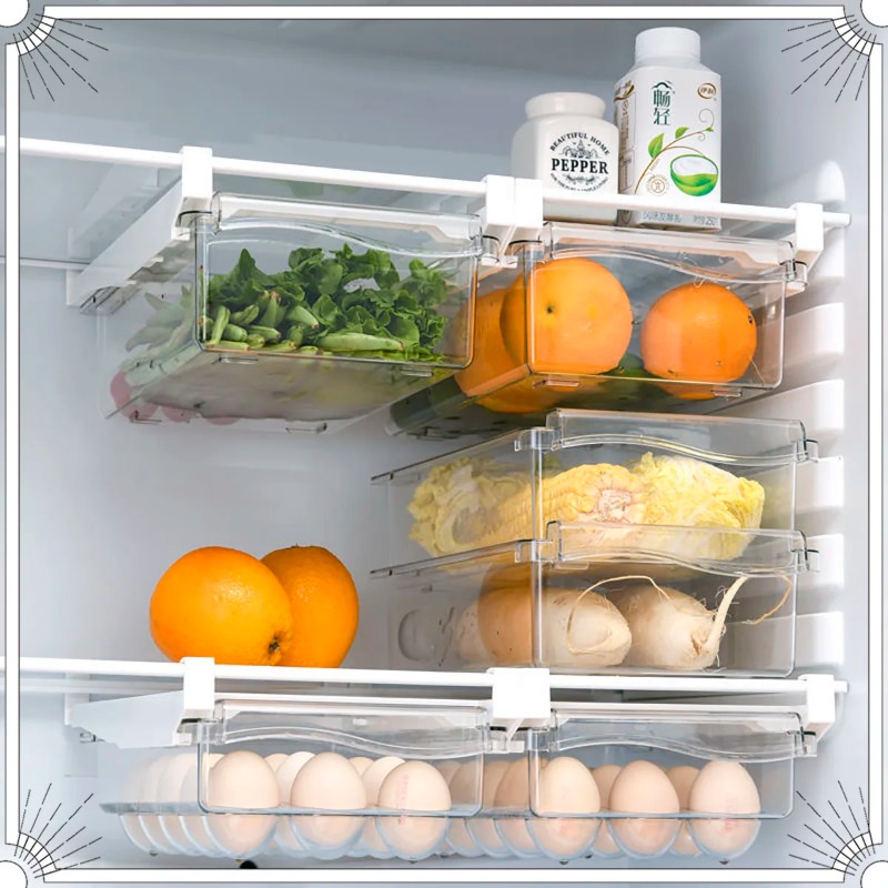 Organizador de Frutas Transpar - Food Storage Rack For Kitchen reseña y precio
