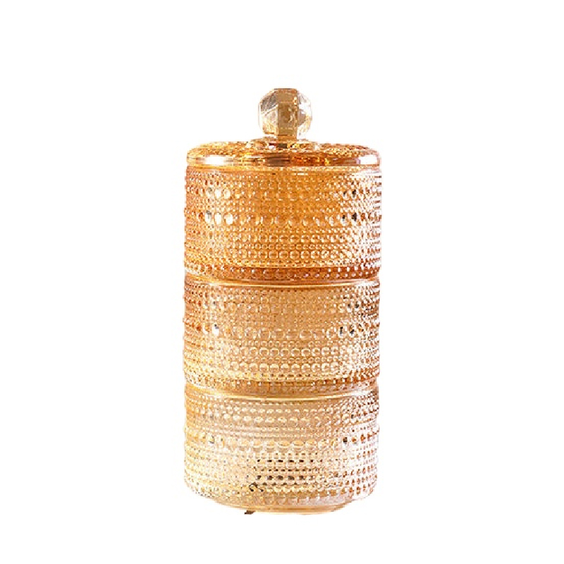 Tarro de dulces de cristal de  - Food Storage Glass Round reseña y precio