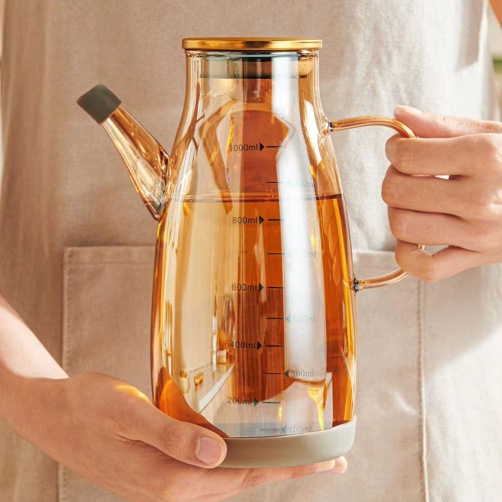 Nueva botella dispensadora de  - Food Storage Glass Containers Large reseña y precio
