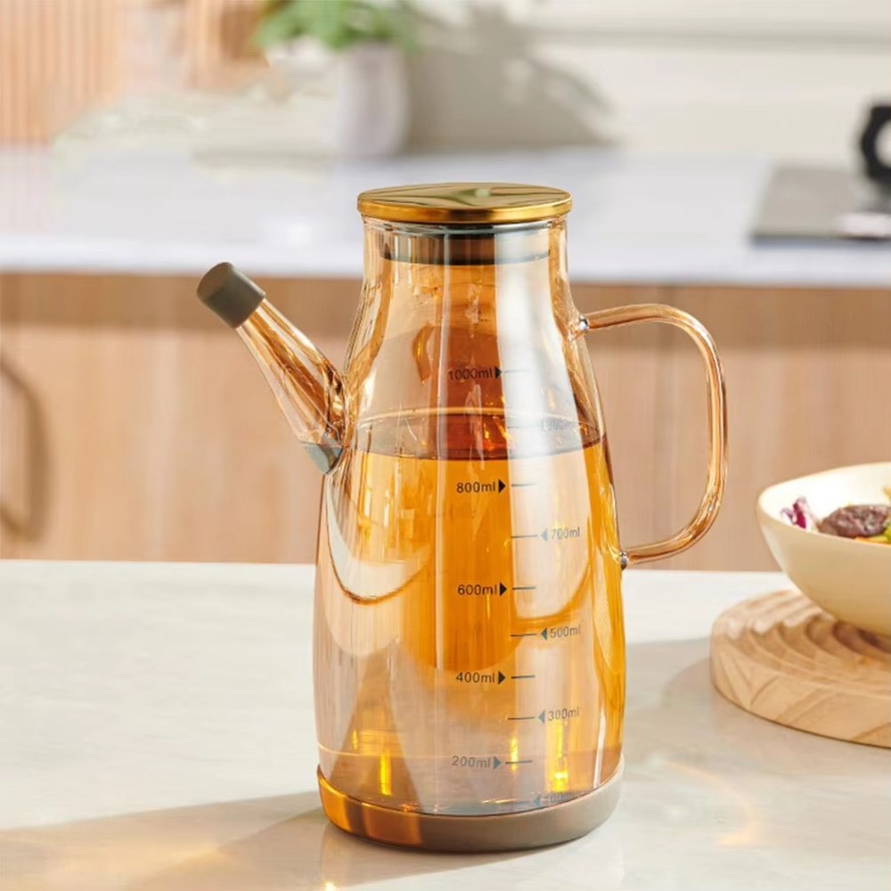 Nueva botella dispensadora de  - Food Storage Glass Containers Large reseña y precio