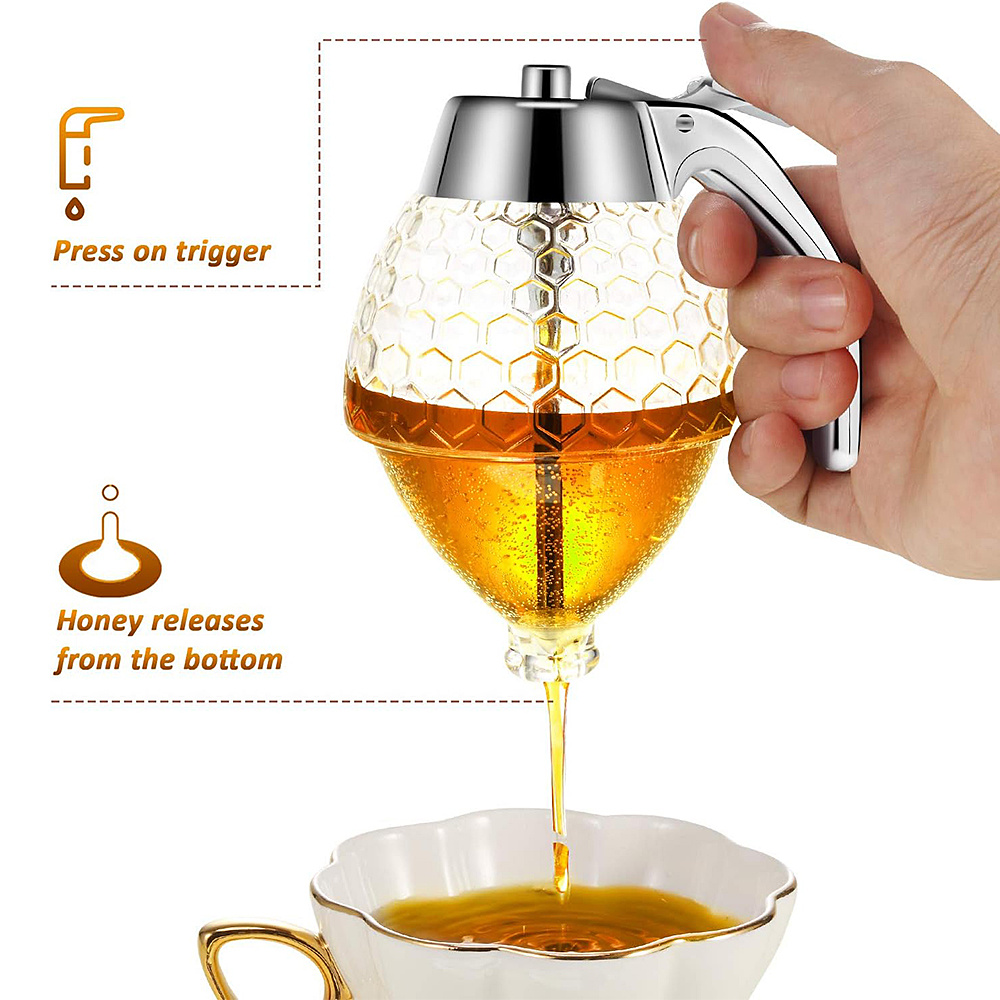 Dispensador de miel sin goteo  - Condiment Squeeze Bottle reseña y precio