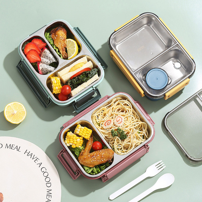 Loncheras de 2/3 Compartimento - Food Storage Thermos reseña y precio