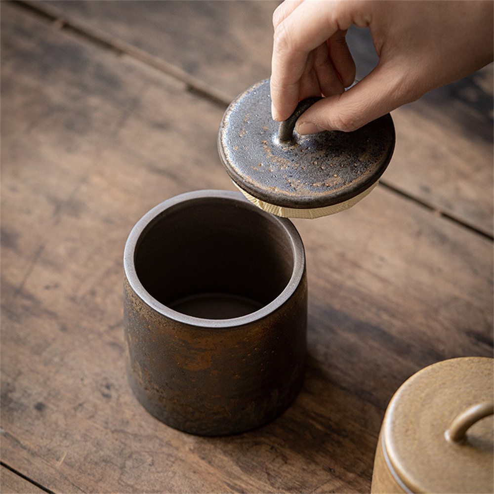 Carrito de té de cerámica, tar - Food Storage Small reseña y precio