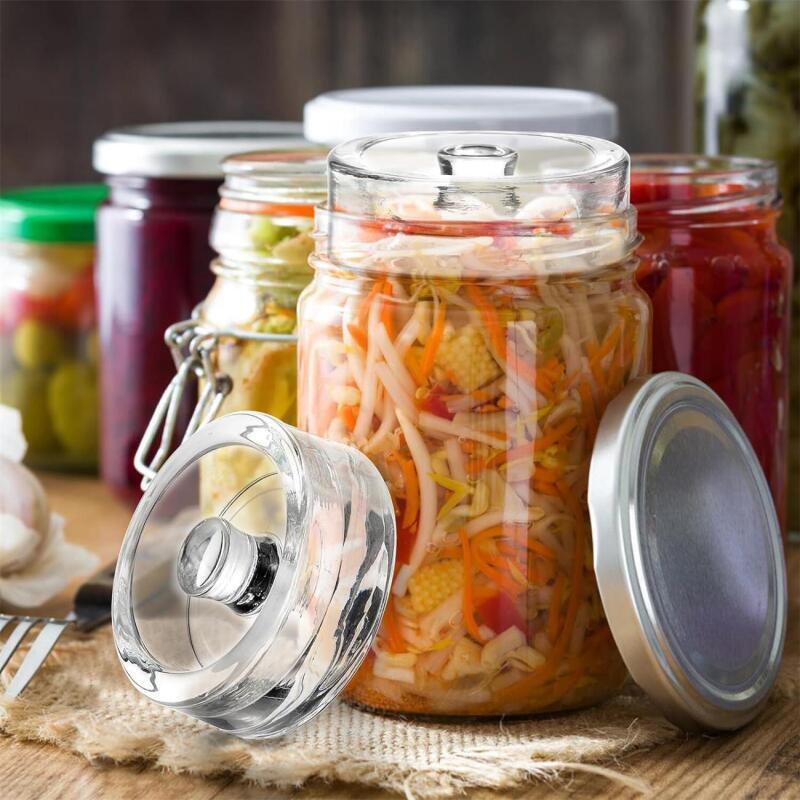 Tapa de peso de fermentación d - Food Storage Glass Containers reseña y precio