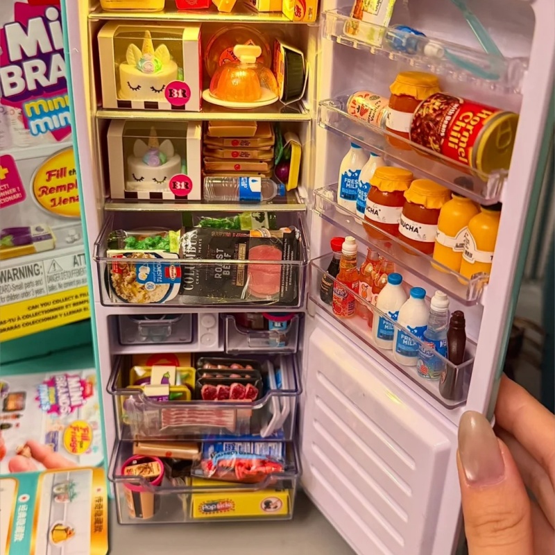 Mini Brands Fill The Fridge Pl - Food Storage Small reseña y precio