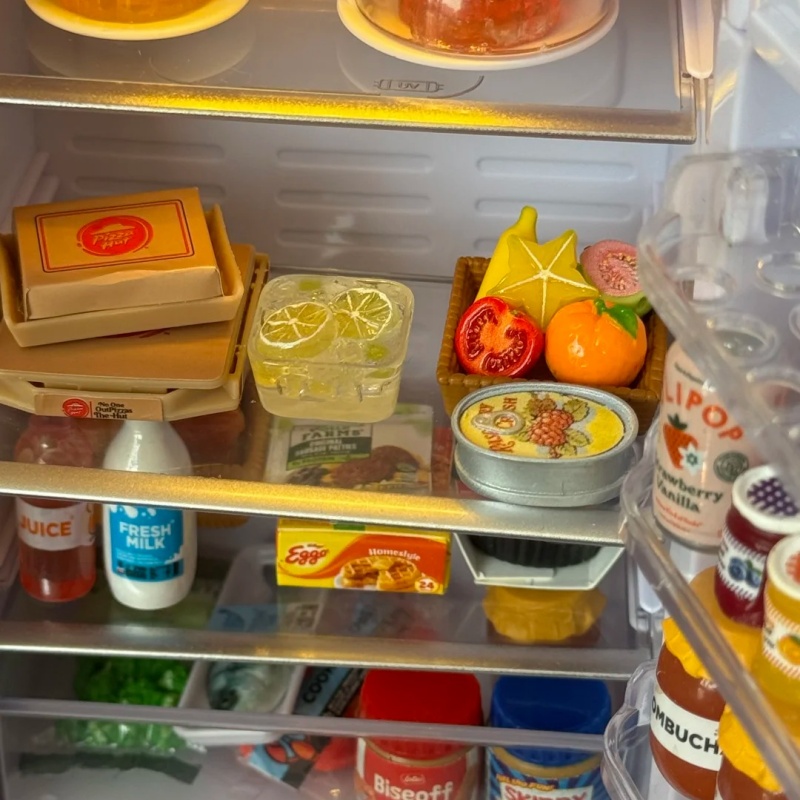 Mini Brands Fill The Fridge Pl - Food Storage Small reseña y precio
