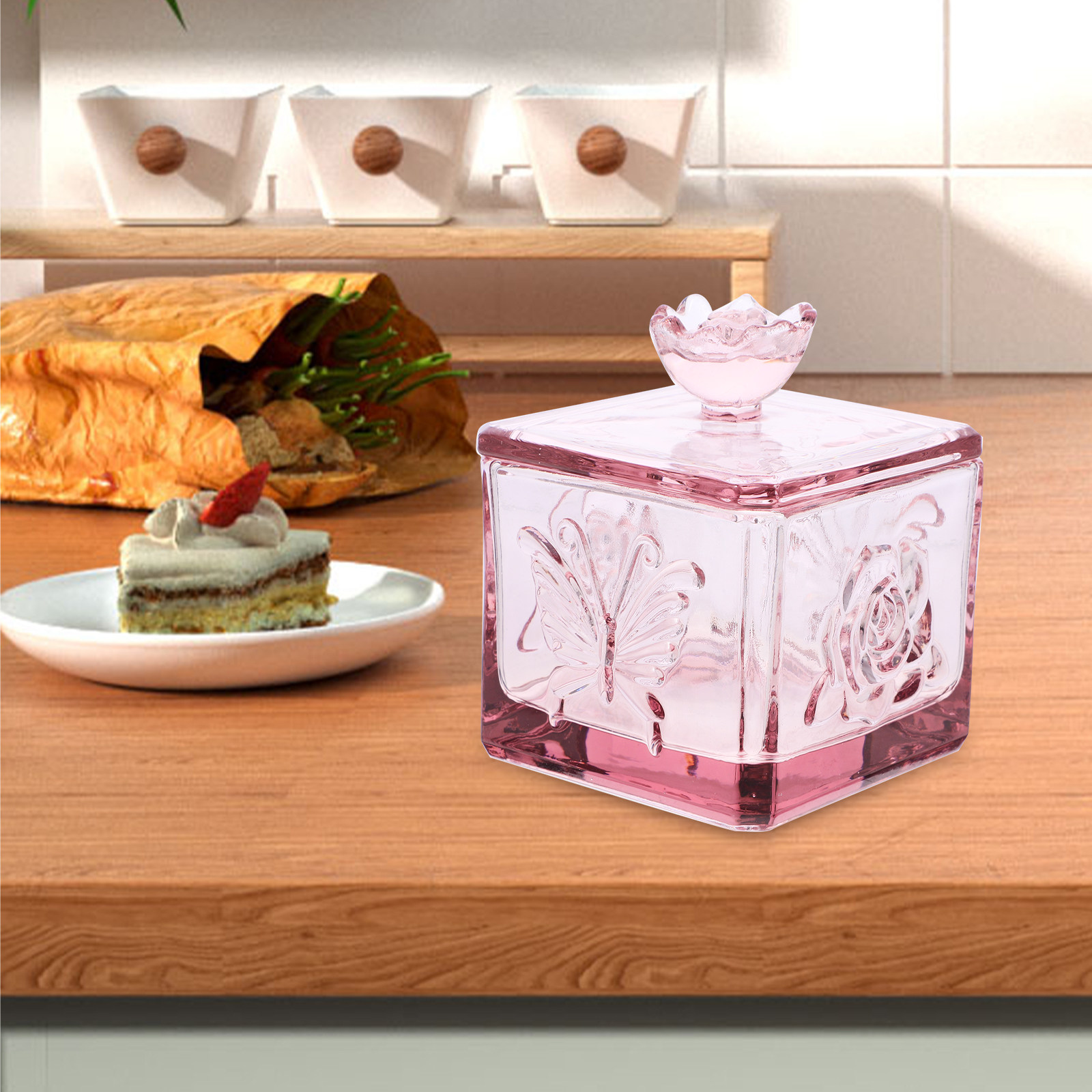 Recipiente de almacenamiento h - Food Storage Glass Containers Large reseña y precio