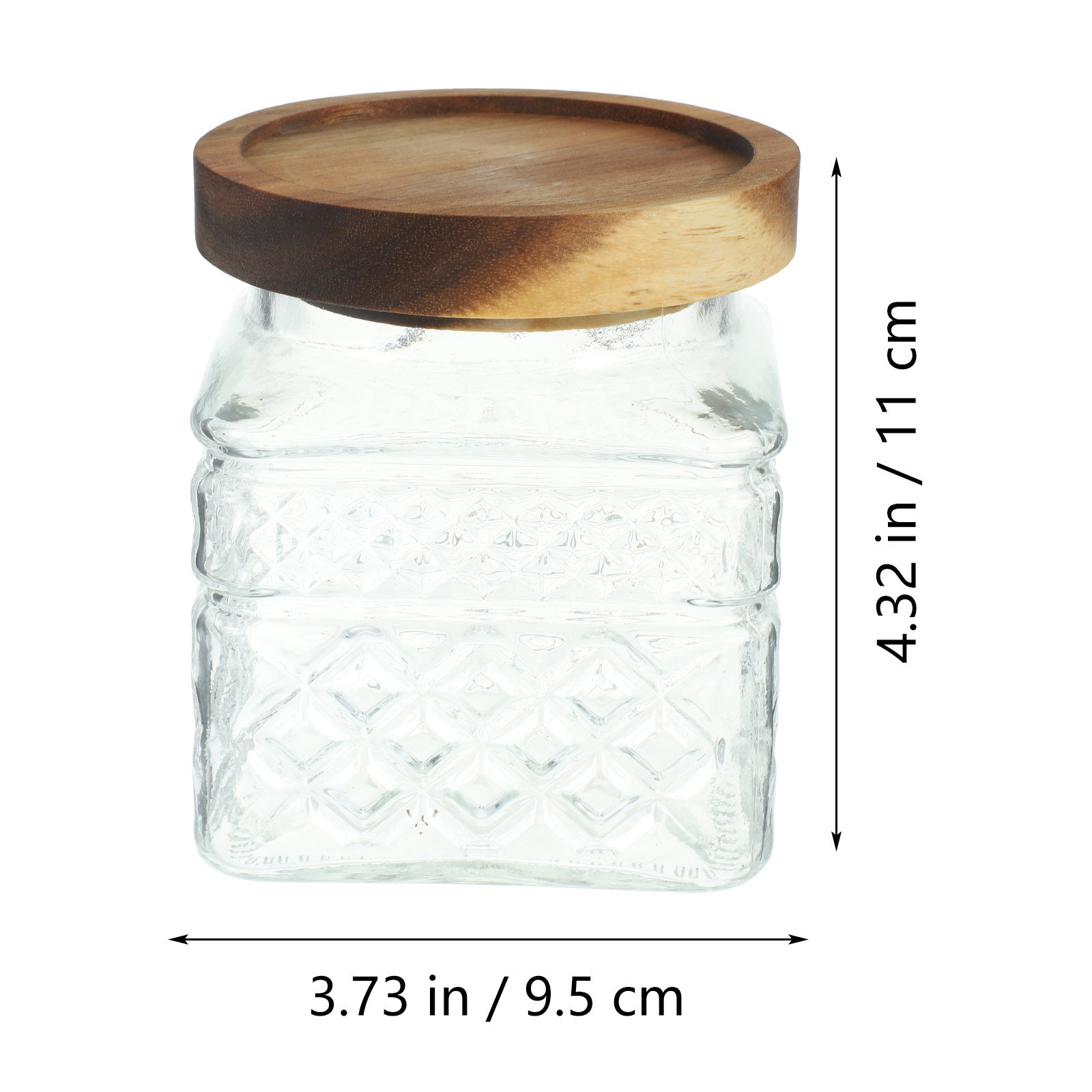 Tarro de almacenamiento de vid - Food Storage Jars With Wooden Lids reseña y precio
