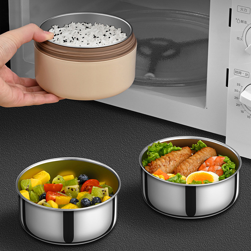 Juego de 4 recipientes portáti - Food Storage Thermos reseña y precio