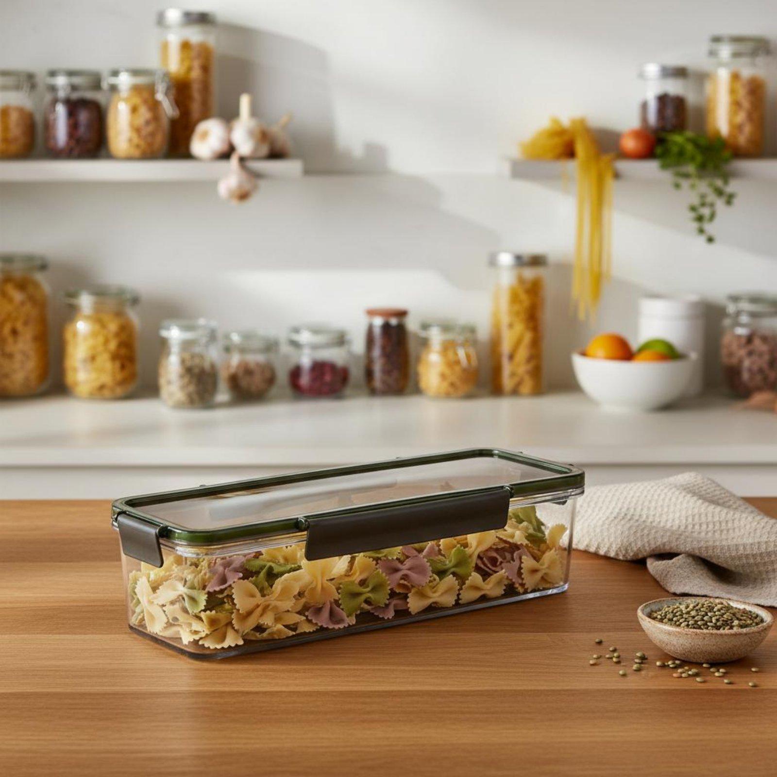 Recipiente para guardar fideos - Food Storage For Long Term reseña y precio